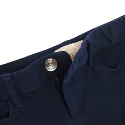 Banana Republic Sloan Fit Skinny Pants Blue Size 0 Mid-Rise Ankle-Length Stretch - Thumbnail 4