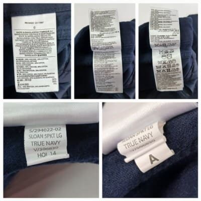 Banana Republic Sloan Fit Skinny Pants Blue Size 0 Mid-Rise Ankle-Length Stretch - Thumbnail 5