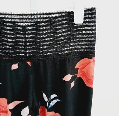 Cute Booty Lounge Red Rose Scrunch Bum Leggings XXS - Thumbnail 3