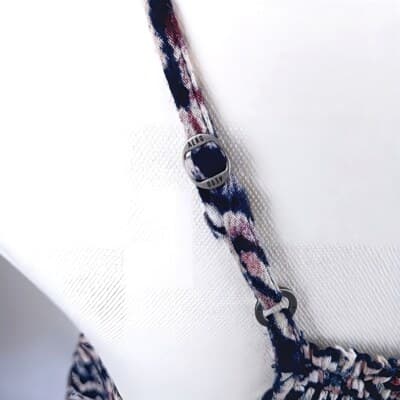 Aeropostale Geometric Halter Tank Top Multicolor Print Boho Rayon Summer XS - Thumbnail 3