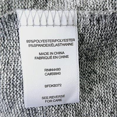 NWOT Love, Fire Heather Gray Tiered Babydoll Mini Dress XS - Thumbnail 5