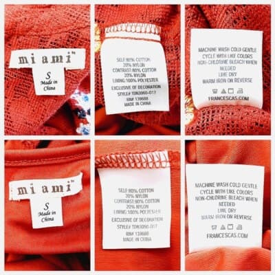 Miami Rust Red Embroidered Keyhole Dress Sleeveless Ruffle Hem Size S - Thumbnail 10