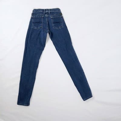 Lucky Brand Charlie Dark Blue Skinny Jeans 0 - Thumbnail 2