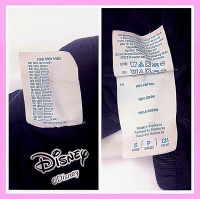 Disney Black Sleeping Beauty Graphic T-Shirt S - Thumbnail 5