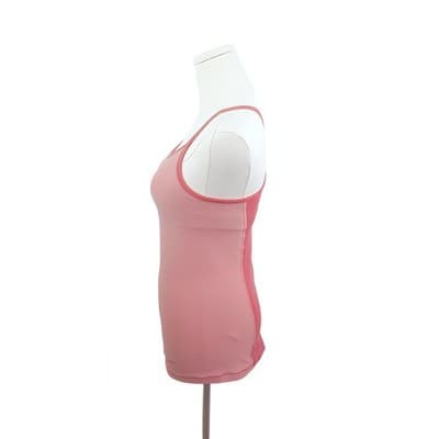 Nike Dri-FIT Pink and Orange Racerback Athletic Tank Top XS - Thumbnail 2