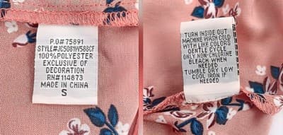 NWOT Chance Or Fate Burnt Orange Floral Lace Relaxed Fit Blouse S - Thumbnail 7