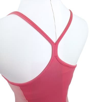 Nike Dri-FIT Pink and Orange Racerback Athletic Tank Top XS - Thumbnail 5