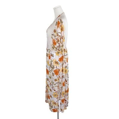 Liberty Love Sheer Lace Floral Kimono Duster M - Thumbnail 2