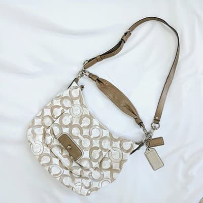 NWOT Coach Kristin Sequin Op Art Hobo Bag L1082-16791 - Thumbnail 14