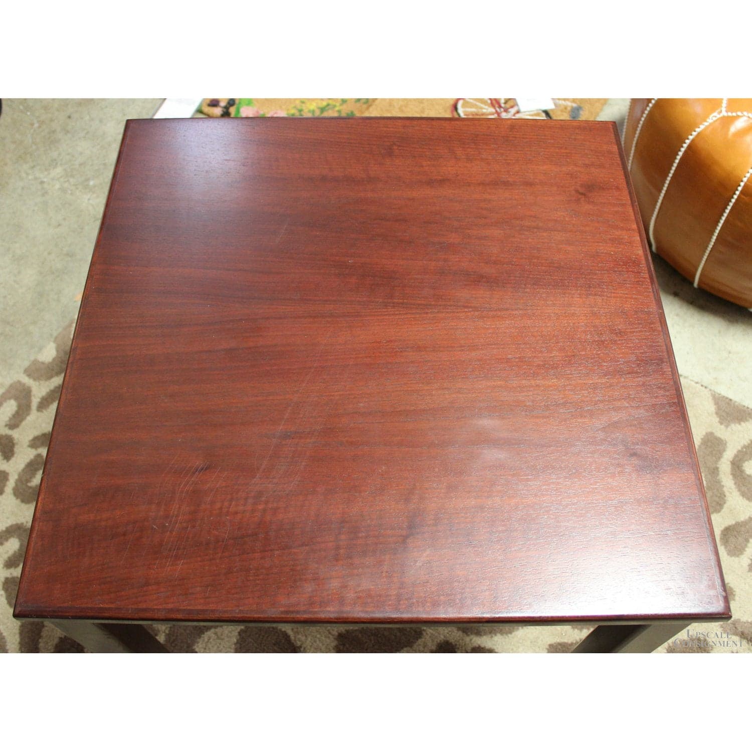 Dark Finish Square End Table - Thumbnail 3