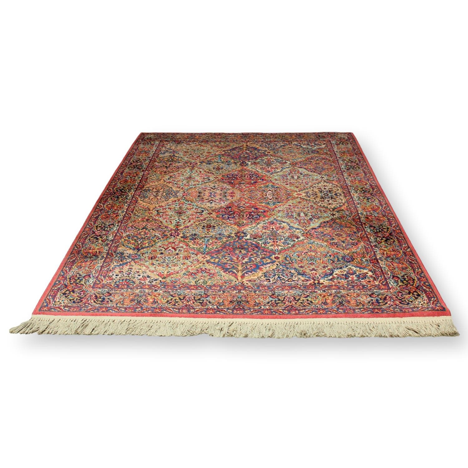 Karastan 9' 11'' X 5' 9'' Multicolor Panel Kirman Area Rug - Image 1