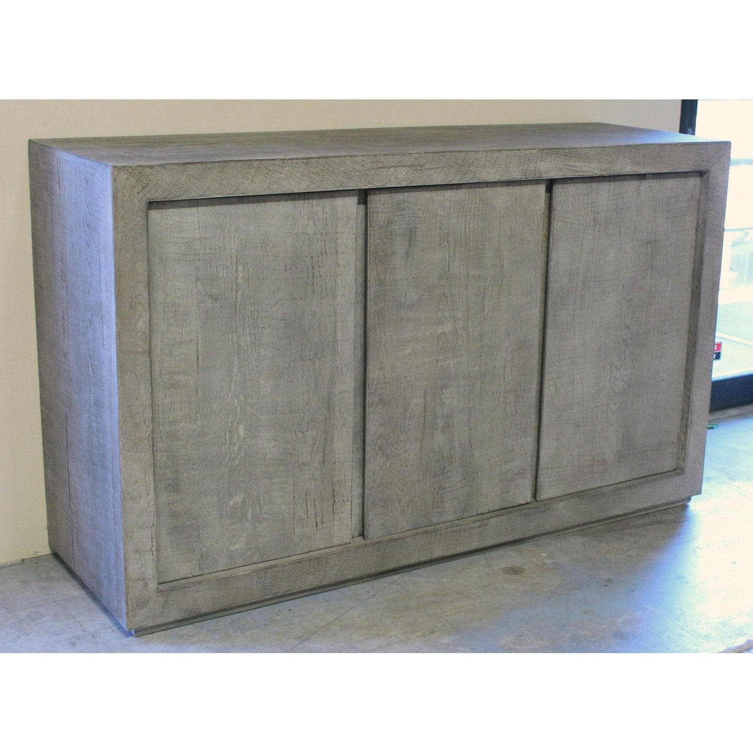 Restoration Hardware Triple Door Sideboard - Gray - Thumbnail 3