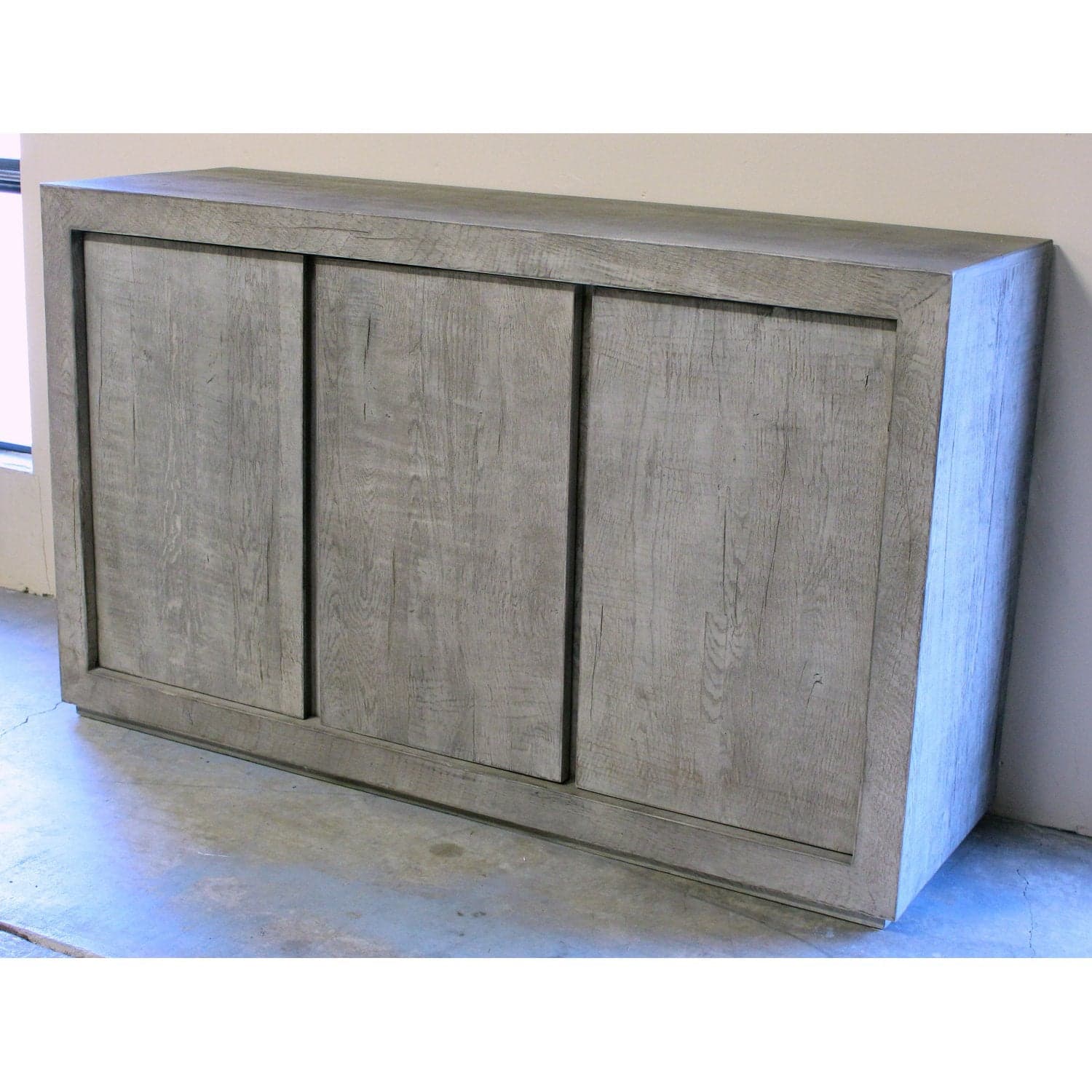 Restoration Hardware Triple Door Sideboard - Gray - Thumbnail 2
