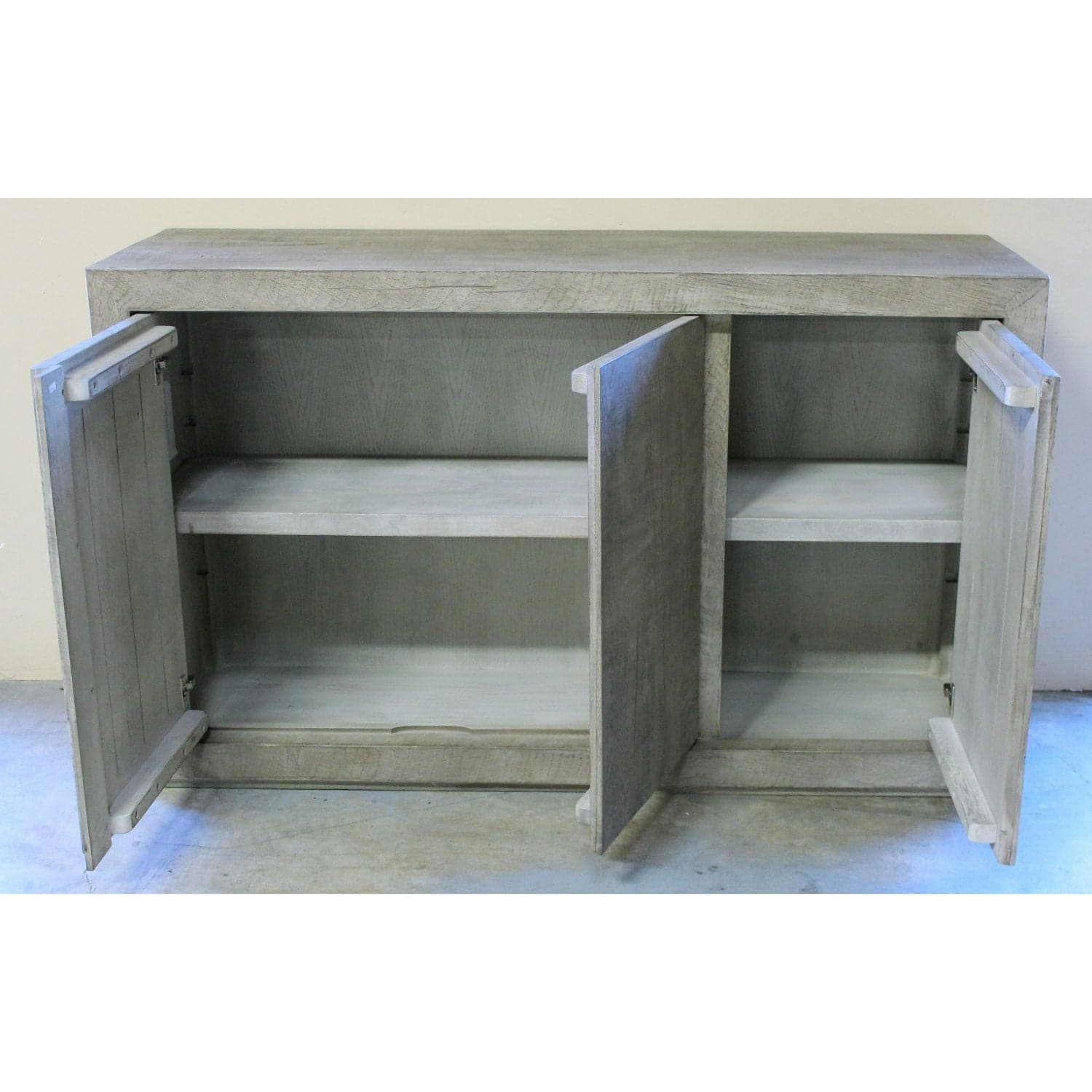 Restoration Hardware Triple Door Sideboard - Gray - Thumbnail 4