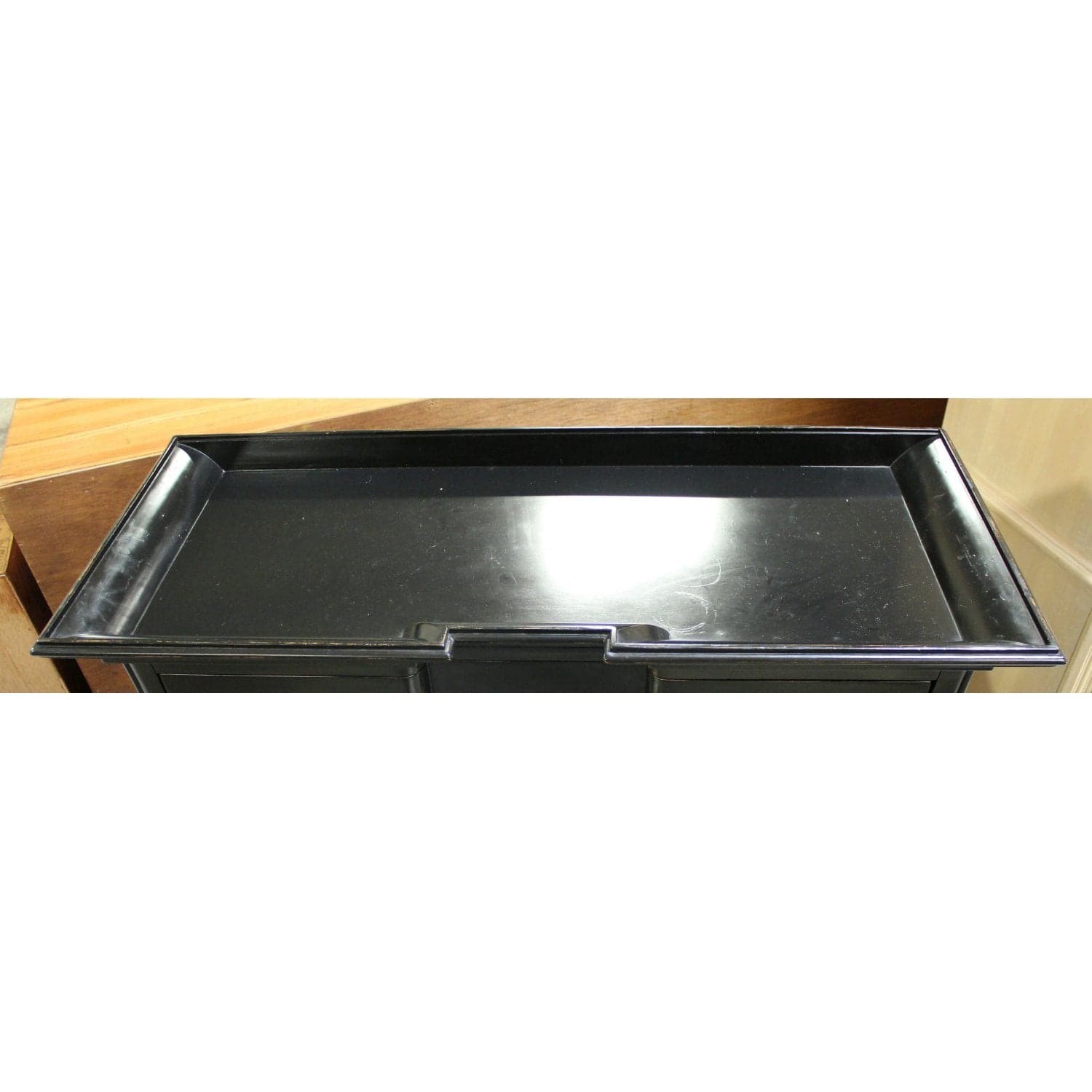 Black 3 Drawer Chest - Black - Thumbnail 5