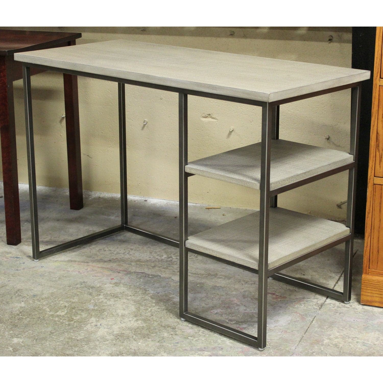 Restoration Hardware 'Renner' Desk - Gray - Thumbnail 2