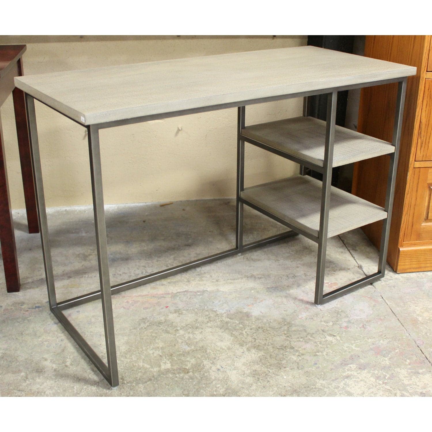 Restoration Hardware 'Renner' Desk - Gray - Thumbnail 3