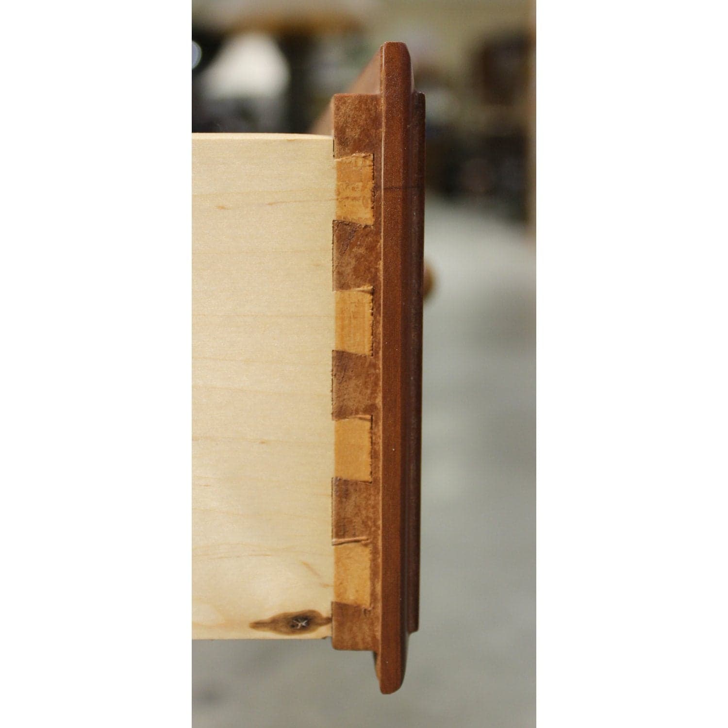 Thomasville "Impressions" Cherry End Table w/Magazine Holders - Thumbnail 5