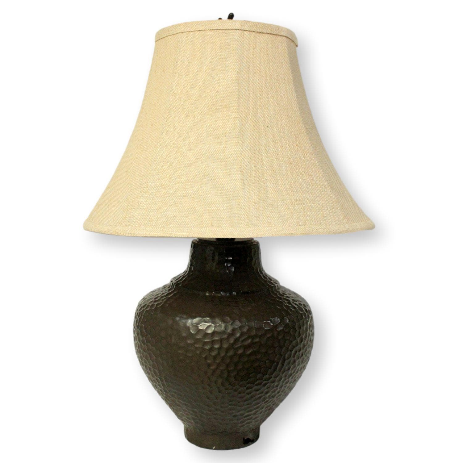 Hammered Copper Table Lamp - Image 1
