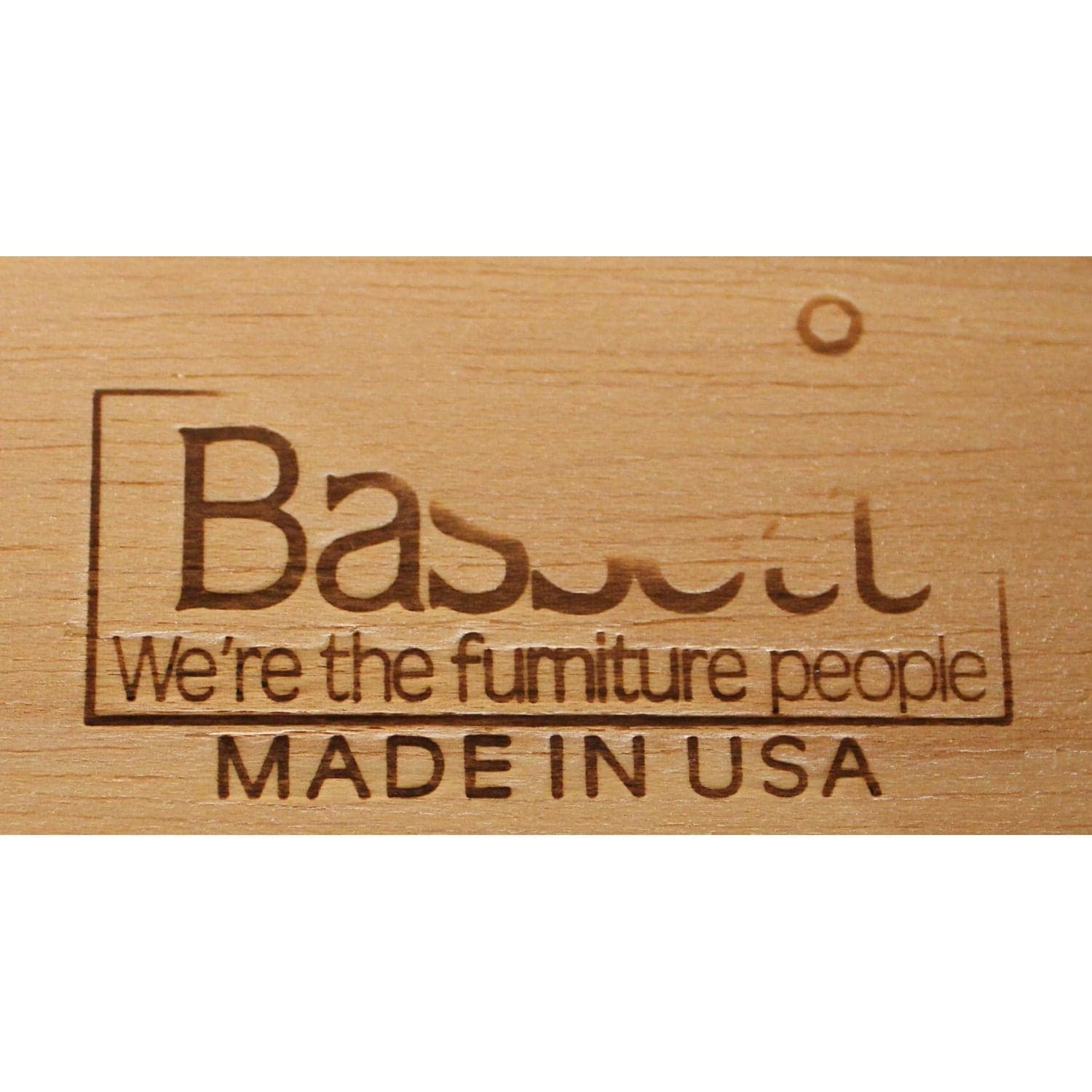 Bassett Mission Style Mule Dresser w/Cabinet - Thumbnail 4