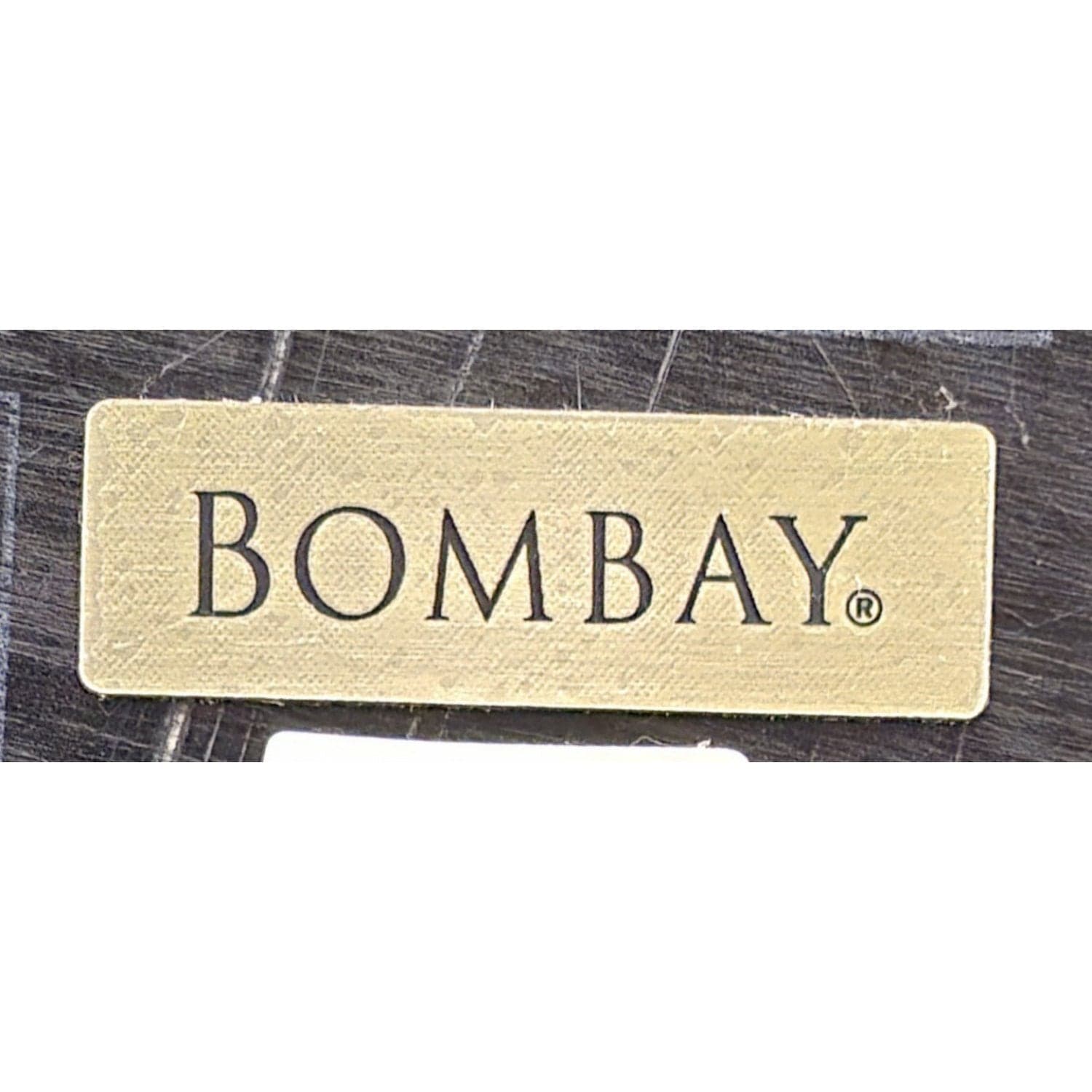 Bombay Co. Round Accent Table w/Shelf - Dark Cherry - Thumbnail 3