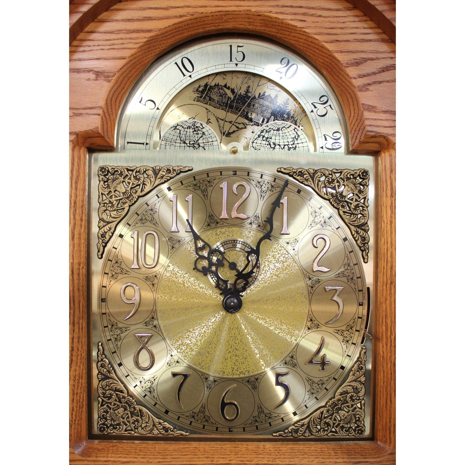 Klockit Oak Grandfather Clock - Thumbnail 3