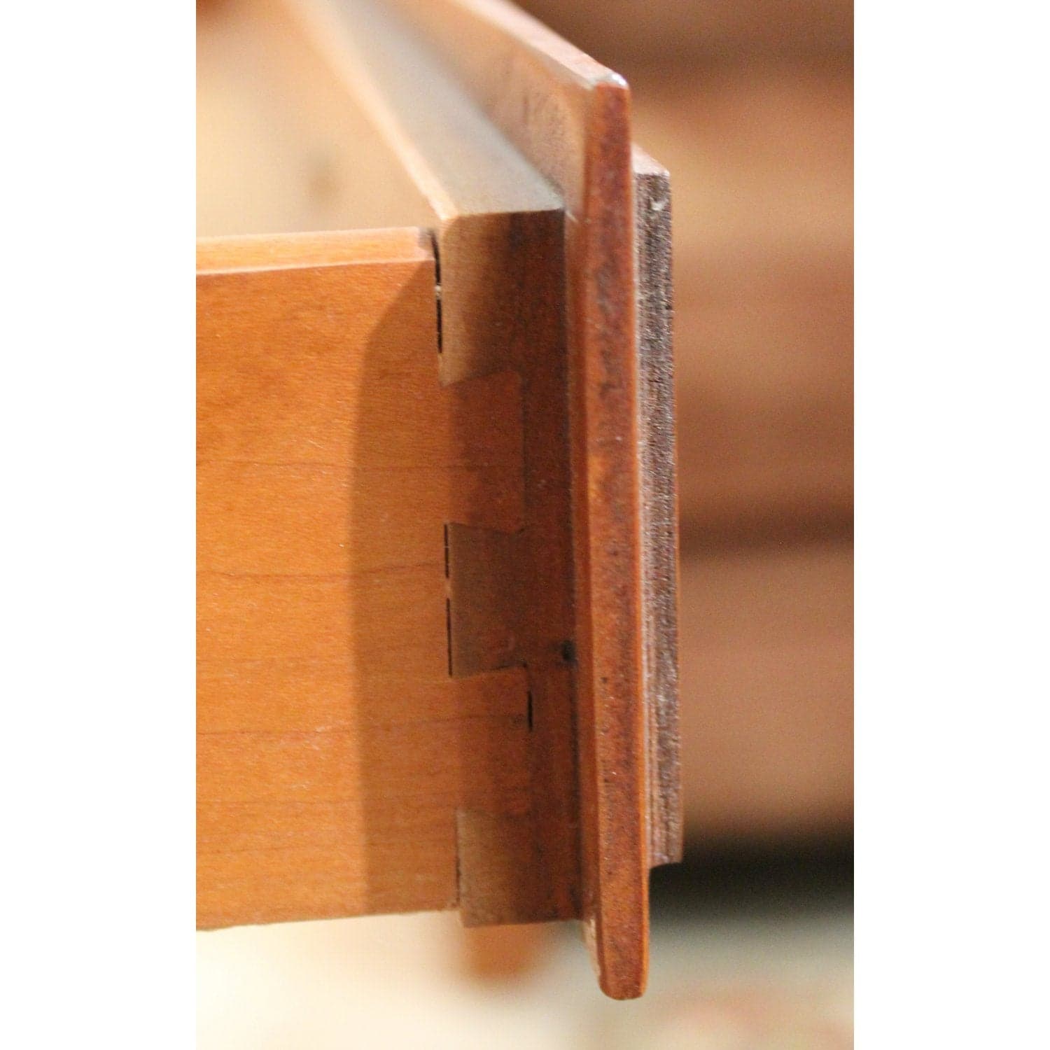 Ethan Allen Console Table w/Drawer - Cherry Finish - Thumbnail 5