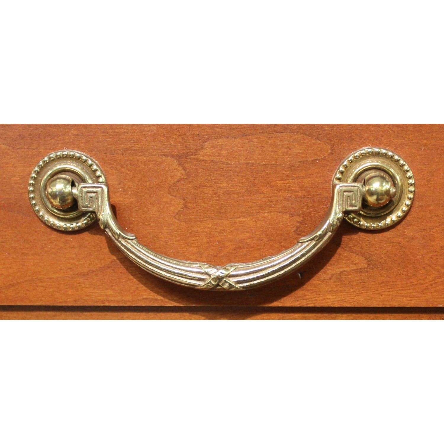 Ethan Allen Console Table w/Drawer - Cherry Finish - Thumbnail 6