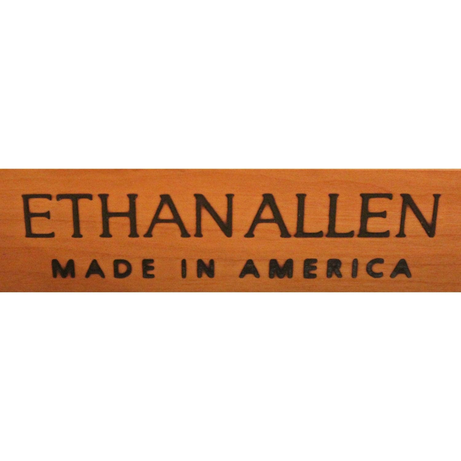 Ethan Allen Console Table w/Drawer - Cherry Finish - Thumbnail 9