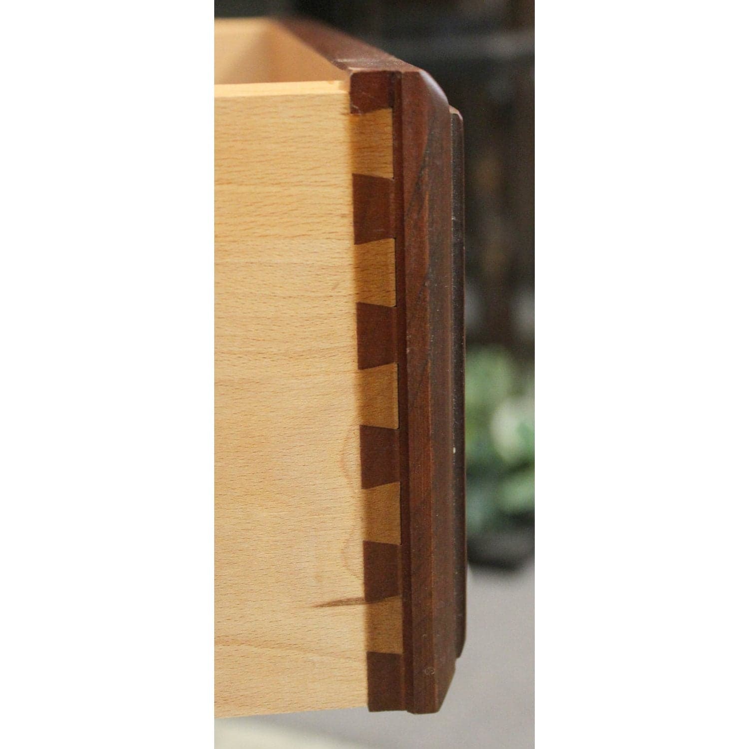 Thomasville End Table w/Protective Glass - Thumbnail 5