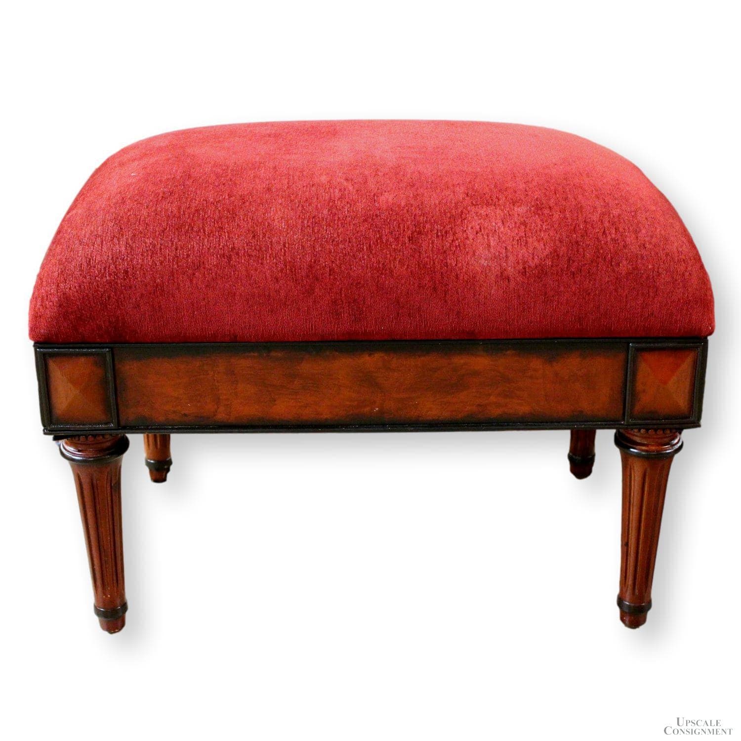 Red Ottoman - Red