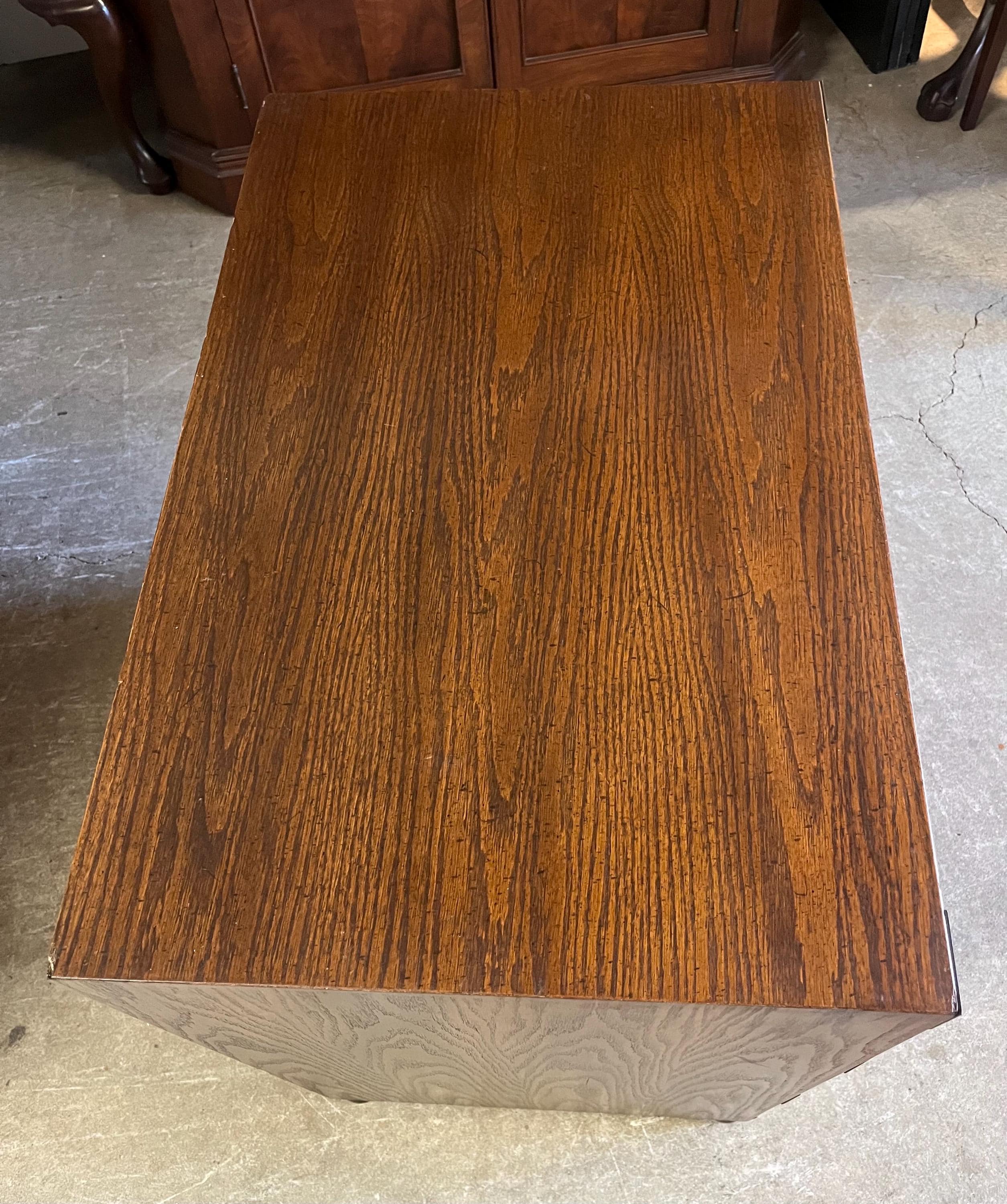 Campaign Style Hickory Manufacturing Three Drawer Chest - Thumbnail 11