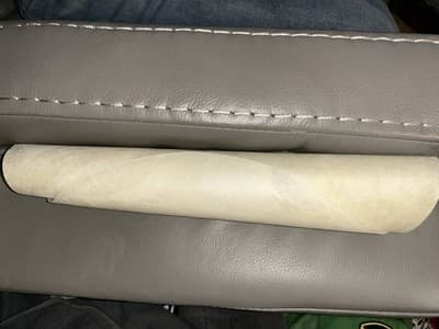 12” Rawhide Lamb Skin For Tamba. I Have 6 Skins For 20$ Messages For More Pics - Thumbnail 3