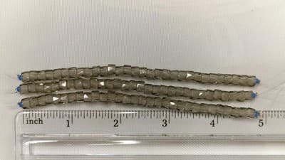 6MM Czech Fire Polished, Lt Grey, Bols Beads, Transparent, Luster Finish-Glass - Thumbnail 5