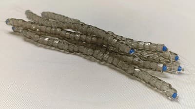 6MM Czech Fire Polished, Lt Grey, Bols Beads, Transparent, Luster Finish-Glass - Thumbnail 3