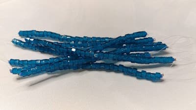 6MM Czech Fire Polished, Cerulean, Bols Beads, Transparent, Luster Finish-Glass - Thumbnail 4