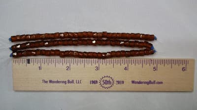 6MM Czech Fire Polished, Bronze, Bols Beads, Transparent, Luster Finish-Glass - Thumbnail 6