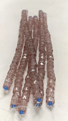 6MM Czech Fire Polished, Periwinkle, Bols Beads, Transparent, Luster - Thumbnail 4