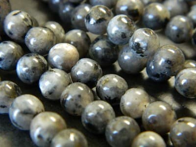 6MM Natural Norwegian Labradorite Gemstone Round Beads- Labradorite Round - Thumbnail 2