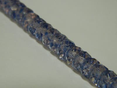 6MM Fire Polished Czech Glass Beads - Light Blue & Light Purple Mix Transparent - Thumbnail 3