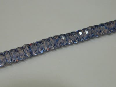 6MM Fire Polished Czech Glass Beads - Light Blue & Light Purple Mix Transparent - Thumbnail 9