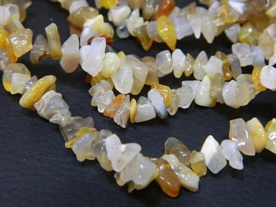 7~12MM Natural Multi-Colored Agate Chips Beads - Assorted Color Agate Chip - Thumbnail 4