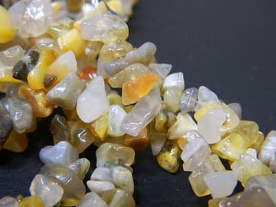 7~12MM Natural Multi-Colored Agate Chips Beads - Assorted Color Agate Chip - Thumbnail 10