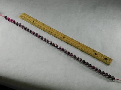 9-10mm Faceted Round Sesame Jasper / Kiwi Jasper Beads - Round Cut - Thumbnail 5