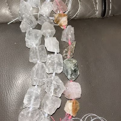 25-28 mm Natural Adabele Nugget Beads - Image 1