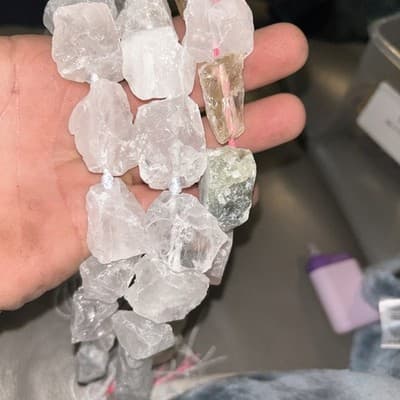 25-28 mm Natural Adabele Nugget Beads - Thumbnail 2