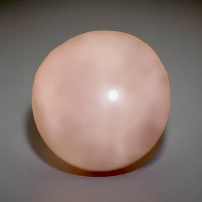 (2) 40 mm Natural Pink Rose Quartz Polished Gemstones / Healing - Image 1