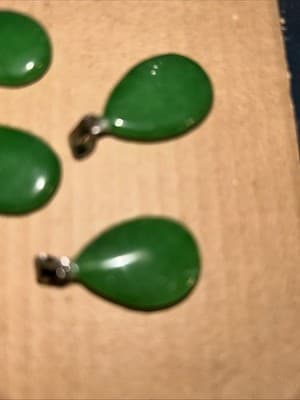 21 mm Drop Pendant Green Adventurine Stone - Thumbnail 2