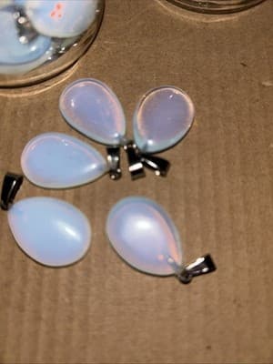 21 mm Opalite Drop Pendant - Image 1