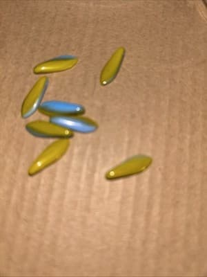 16 mm Czech Glass Dagger Beads - Image 1
